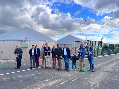 Inauguration de l’unité de méthanisation Cordoux Biogaz à Courpalay (77)