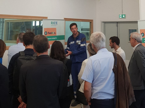 Visite de FenHYx, plateforme d’expérimentation sur l’hydrogène, par le Club Hydrogène Île-de-France