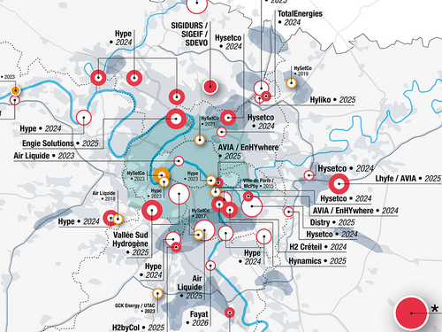 Quelle dynamique des projets de production et de distribution d’hydrogène en Île-de-France ?