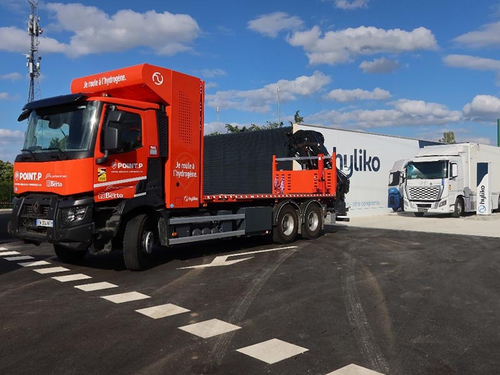 Le premier pôle français dédié aux poids lourds hydrogène
