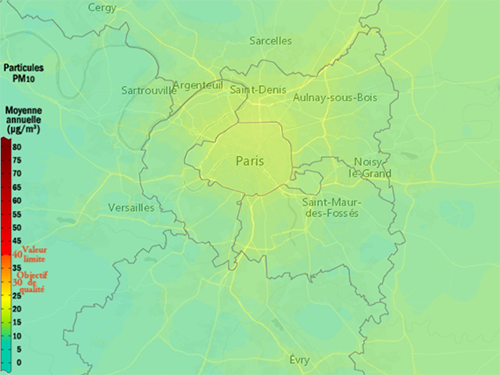 Bilans et cartes annuels de pollution Bilans et cartes annuels de pollution