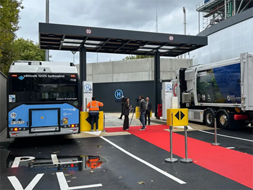 Station H2 Créteil & Centre bus hydrogène RATP Station H2 Créteil & Centre bus hydrogène RATP