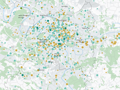 Cartographie interactive des constructions bois et biosourcées 2024