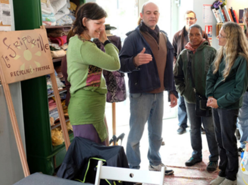 La Fripouille : lieu de partage et de recyclage d'Aubervilliers