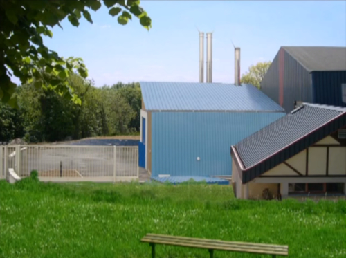 La chaufferie bois du lycée Saint-Charles Athis-Mons (91)